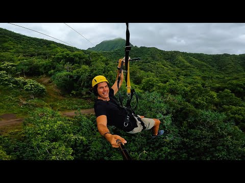 Zipline Tour - Kualoa Ranch