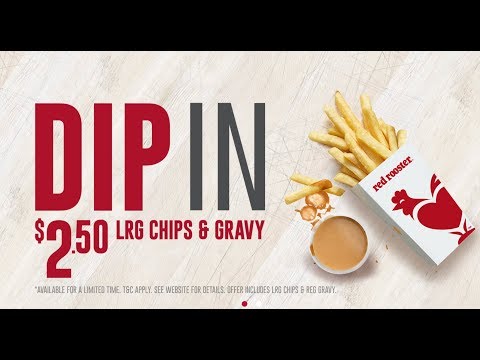 Checkout Basket Red Rooster $ 2,50 Batatas fritas e molho
