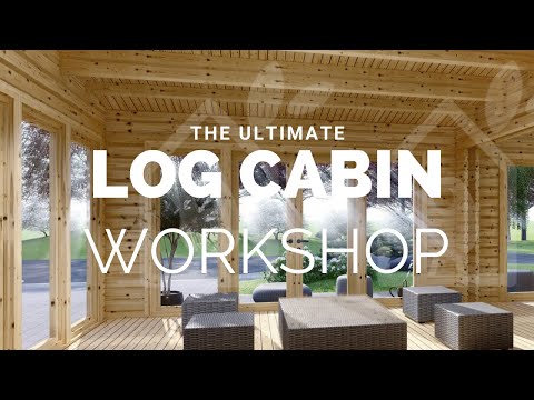 The ultimate log cabin workshop build.