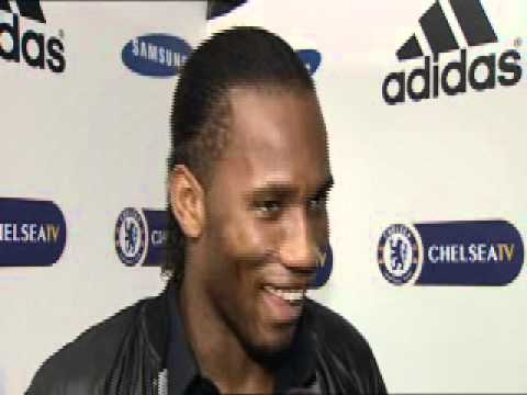 Drogba post match on Arsenal