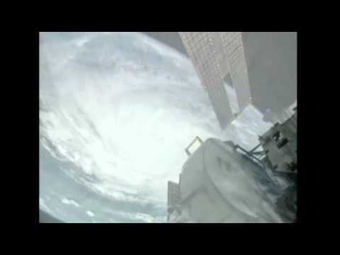 Hurricane Irene photographed from Space Station Aug 11