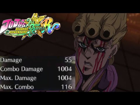 JJBA ASBR Giorno 100% TOD Combo (patch 1.6)