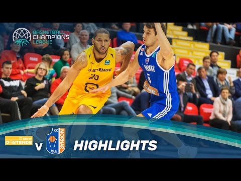 Telenet Oostende v KK Mornar - Highlights - Basketball Champions League