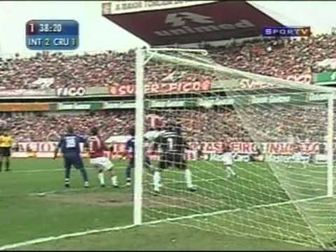 Internacional 4x1 Cruzeiro - 2005 - Brasileiro 2005 23ª Rodada