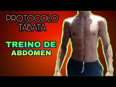 TREINO INTENSO DE ABDÔMEN - PROTOCOLO TABATA