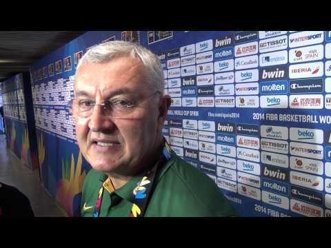 Jono Kazlausko interviu po pralaimėjimo Australijai