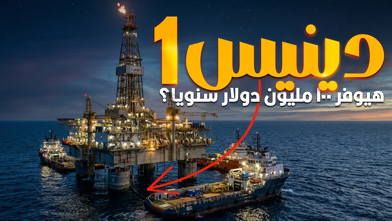 إيه حكاية حقل غاز "دينيس" اللي تم اكتشافه في مصر؟ وهل فعلاً هيوفر ١٠٠ مليون د?