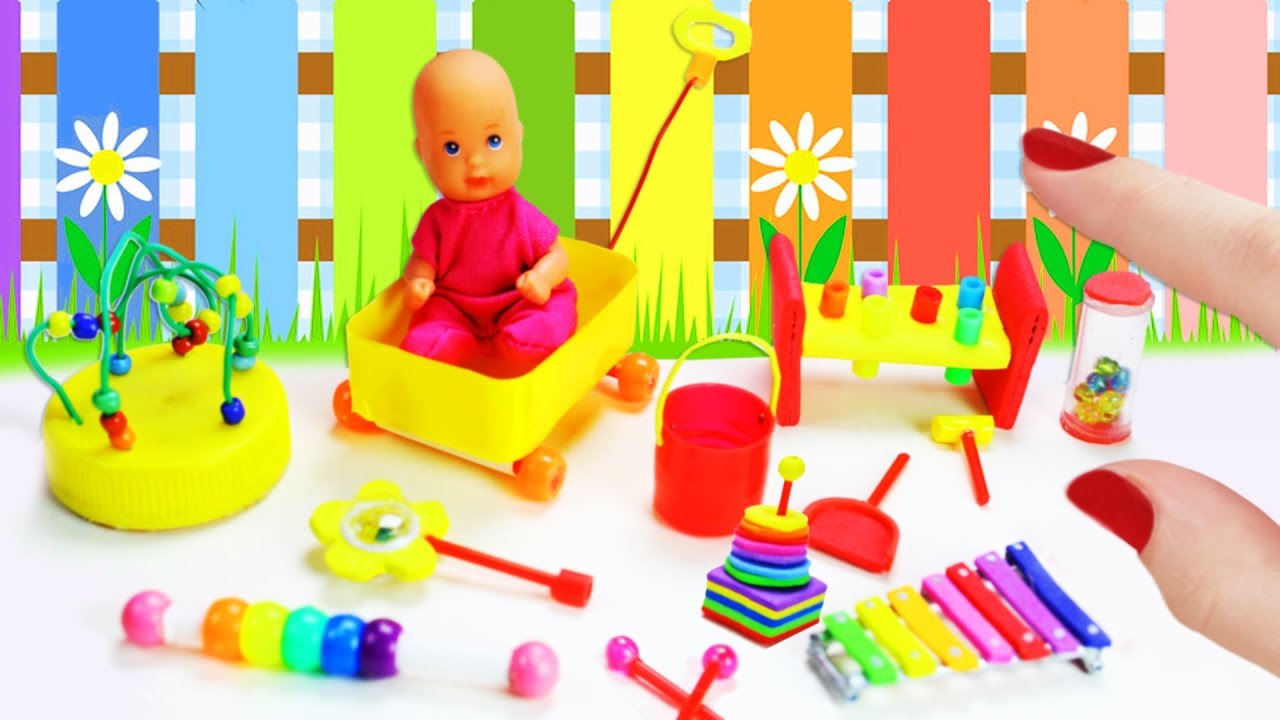 10 DIY Miniature Baby toys that really work 10 Easy DIY