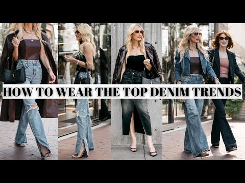 How to Wear the Top Denim Trends of 2023 & 2024 |...