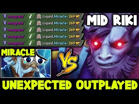 When Miracle Meets Pro Riki In Mid Lane - Unexpected Outplayed By Winstrike.nongrata Dota 2