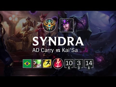 Syndra Bot vs Kai'Sa - BR Challenger Patch 8.19