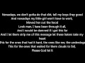 MGK - See My Tears Lyrics (Updated) 