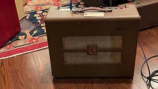 Video thumbnail for 1951 Gibson GA 20 demo by I Berner