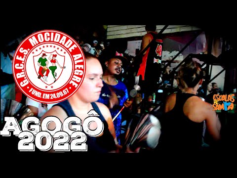 Mocidade Alegre 2022 - DEESENHO DE AGOGÔ - Bateria Ritmo Puro #PioneiroNoVídeoDosBreques