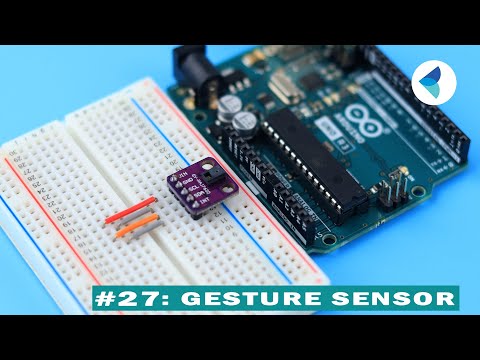Integrate Gesture Sensor With Arduino | Arduino Beginners Tutorial | EP 27 | Learn With Coders Cafe