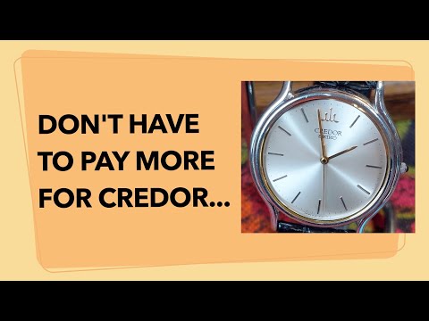 Seiko's (Budget) Finest! ~ The Credor "Signo" Watch Review