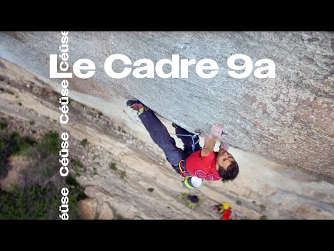 Le Cadre 9a - Jonathan Siegrist in Ceuse