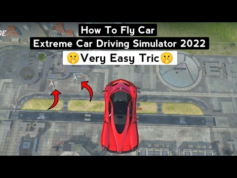 🤫How to Fly Car in Extreme Car Driving Simulator 2022 - Very Easy Trick