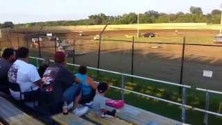 Sprint Heat #1 Creek County Speedway 8/2/14