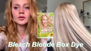 Bleaching Hair with Box Dye