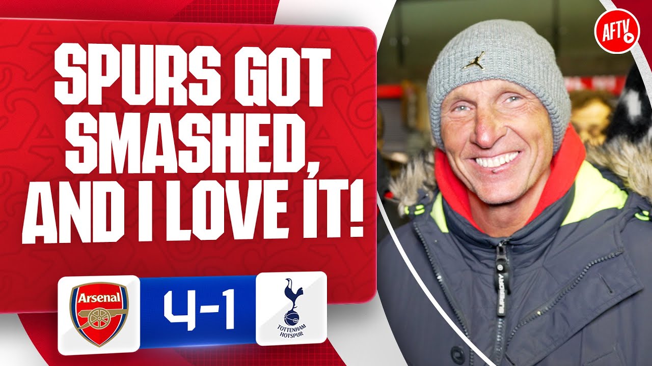 Spurs Got SMASHED, And I Love It! (Lee Judges) | Arsenal 4-1 Tottenham