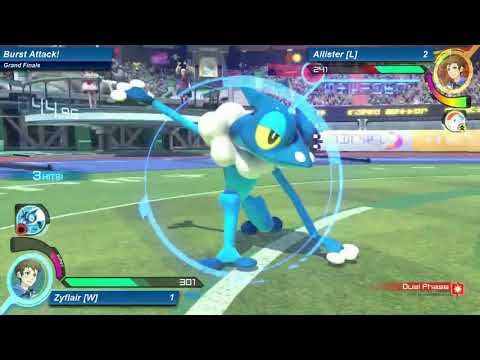 Burst Attack! 2017/09/09 Grand Finals: Allister (Mewtwo) vs Zyflair (Mewtwo/Lucario)