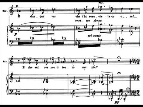 Leoncavallo's La Bohème - arias with score