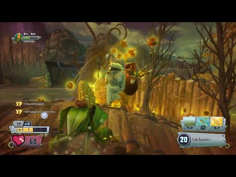 PLANTS VS ZOMBIES GW2: Treasure Yeti Spotted! (Assist by Plant Bosses)