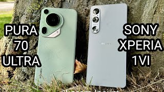 Huawei Pura 70 Ultra vs Sony Xperia 1 VI: A Camera Showdown