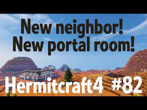 New neighbor, new portal room! — Hermitcraft 4 ep 82