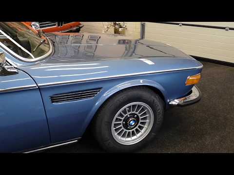 BMW 3.0 CS Baikal blue - Preview- Oldenzaal Classics