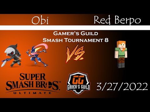 Gamer's Guild Smash Monthly 8 - Obi (Toon Link, Greninja) vs Red Berpo (Alex)