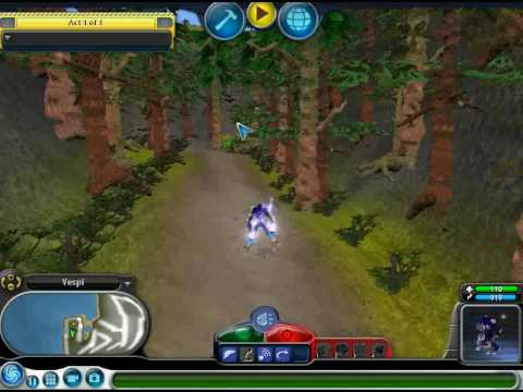 Planet Vespi world map