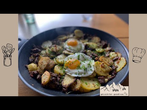 Traditionelle Tiroler Gröstl - einfaches und leckeres Rezept!