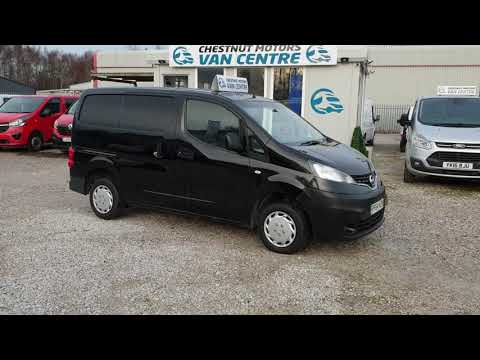 Nissan NV200 Van For Sale 1.5 DCI In Black SWB L1H1 Amazon Delivery Van Finance Available
