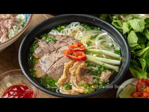 [ENG SUB] Cách nấu PHỞ BÒ thơm ngon chuẩn vị nhờ BÍ QUYẾT nước dùng | Perfect Vietnamese Beef PHO