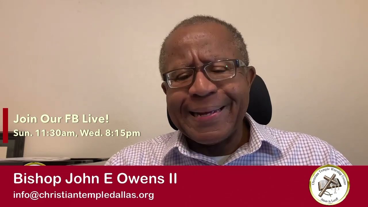 Pastor John E Owens II, The Good Foundation