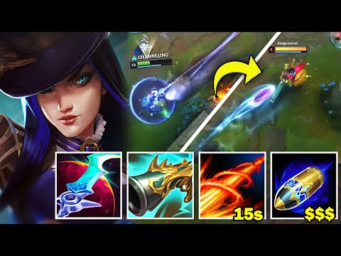 Caitlyn but my ult is on a 15 second cooldown and literally 1 shots enemies from Full HP