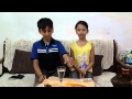 Science experiment by Dhvanya and ASHMI Class 4.