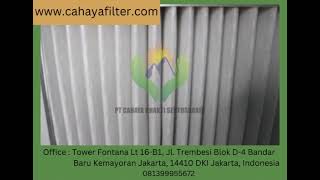 Filter Panel Kualitas Tinggi Untuk Ruangan Bersih 