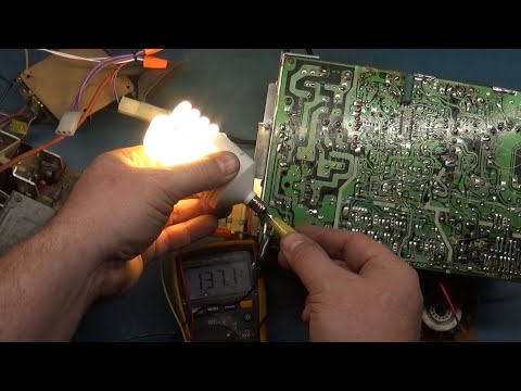 19" K4900 Arcade Monitor Chassis Repair - 'Light Bulb' Power Supply and B+ Testing