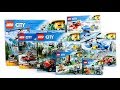 ALL LEGO City Mountain Police Compilation Collection Speed Build
