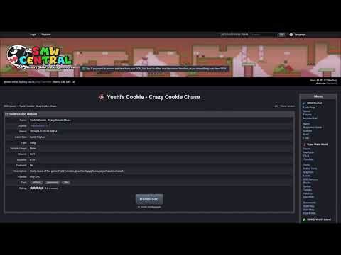 SMW Custom Music: Yoshi's Cookie - Crazy Cookie Chase by TheInsanity115