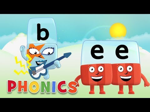 Phonics - Learn to Read | Fun With Long 'E' Sounds | Alphablocks