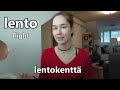 Finnish Word Builder: Lento & Lentää ✈️