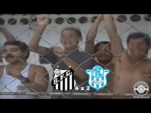 Santos 4 x 2 Marilia - 13/02/1993 - Com bela exibição de Cuca e dois de Guga, Santos goleia na Vila