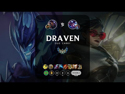 Draven ADC vs Vayne - BR Challenger Patch 12.23