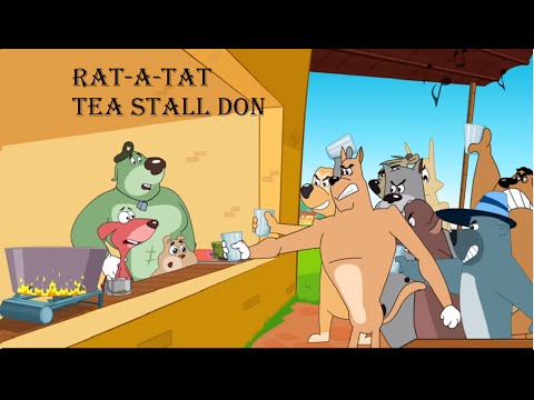 Rat A Tat - TROUBLE at Don's Tea Stall - Funny Animated Cartoon Shows For Kids Chotoonz TV