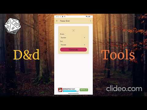 DND Master Tools – RPG Helper