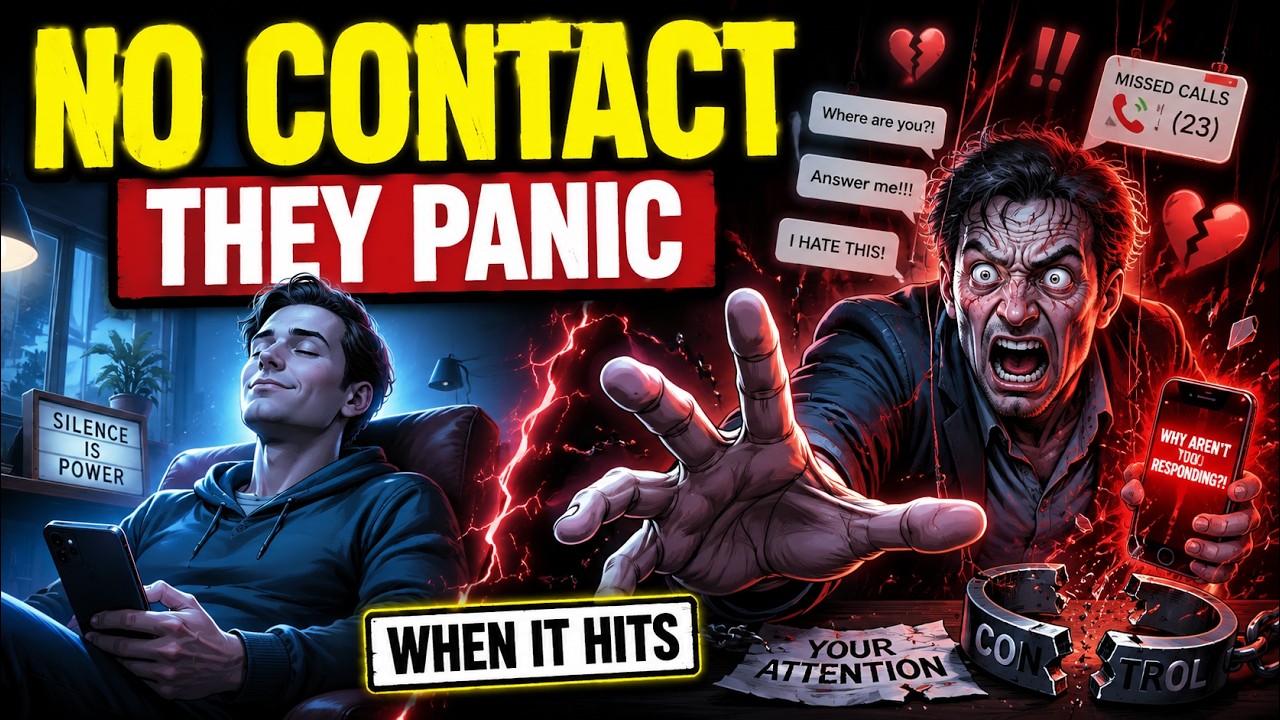 When a Narcissist Realizes You’ve Gone No Contact — This Is the Moment Their Panic Begins